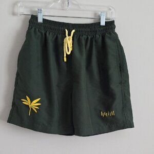 ANTHRO | Palmacea Swim trunks Shorts Green Palms mens Sz S